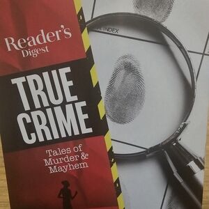 Reader's Digest True Crime Book - Red and Black